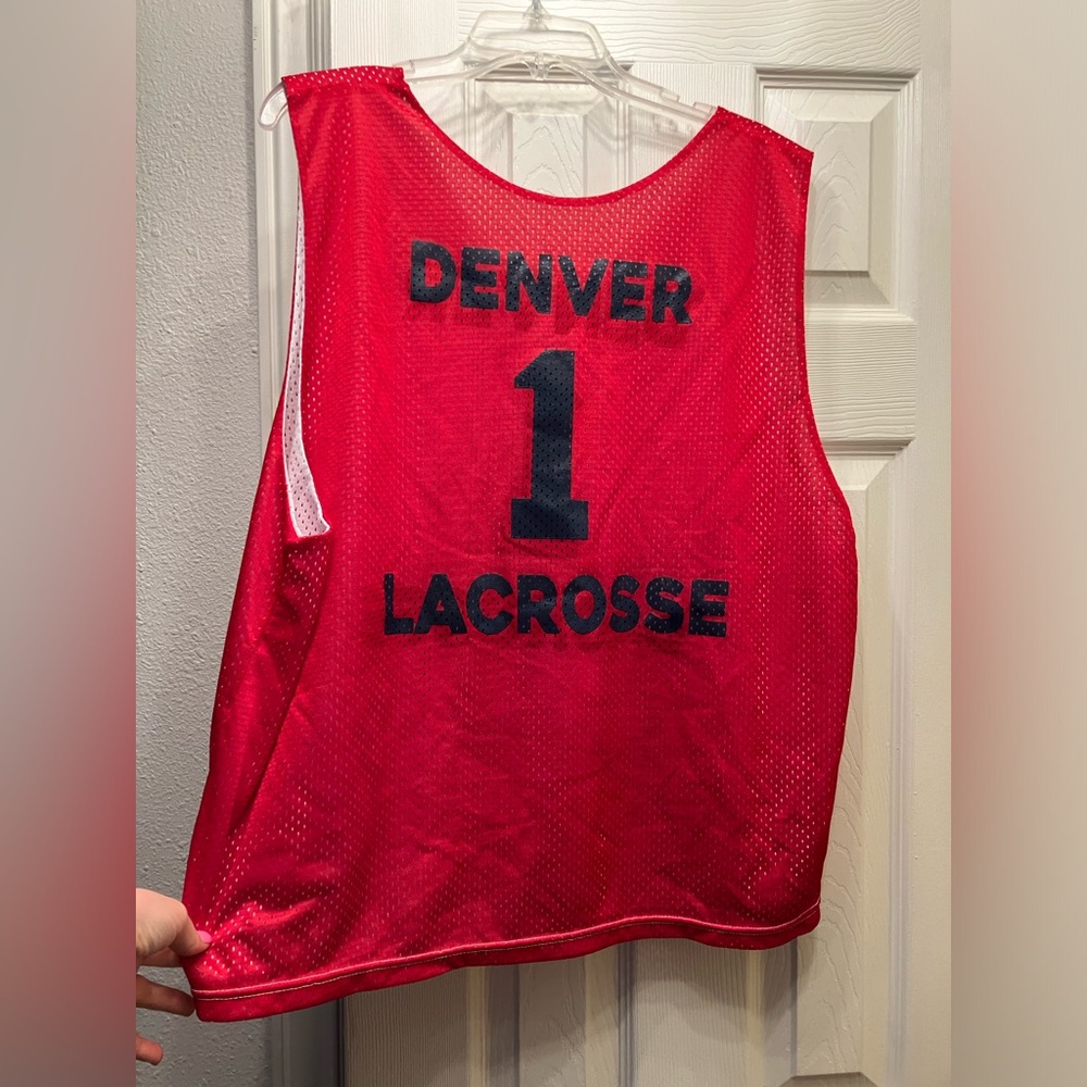 Grateful Dead Bear Lacrosse Mesh Jersey Denver XL - Picture 5 of 9